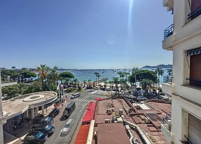 Luxury 1 Bedroom Croisette Martinez Direct Sea View 241 Daire Cannes